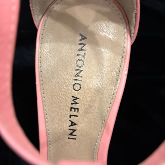 NWOT Antonio Melani hot pink 3 inch heels - Picture 5 of 7
